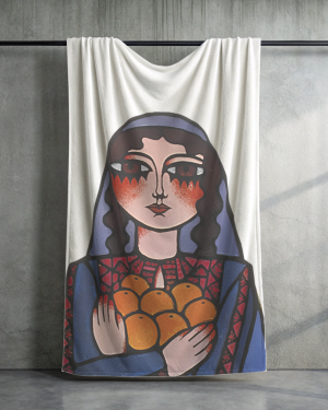 Palestinian Falahi Roots Blanket