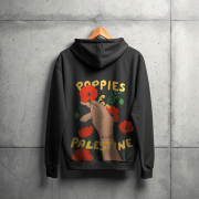 Poppies of Palestine Hoodie
