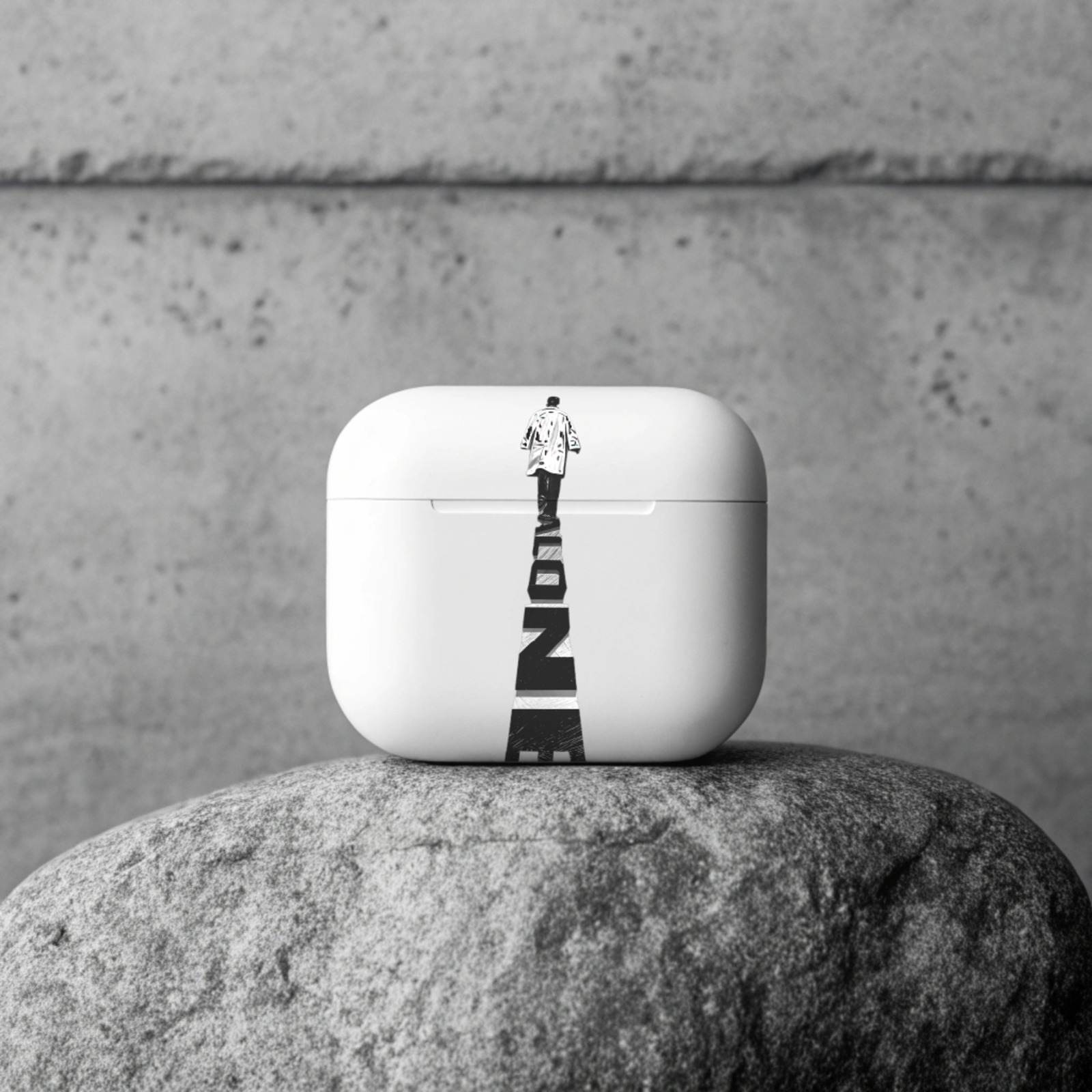 Walk Alone Airpods Case